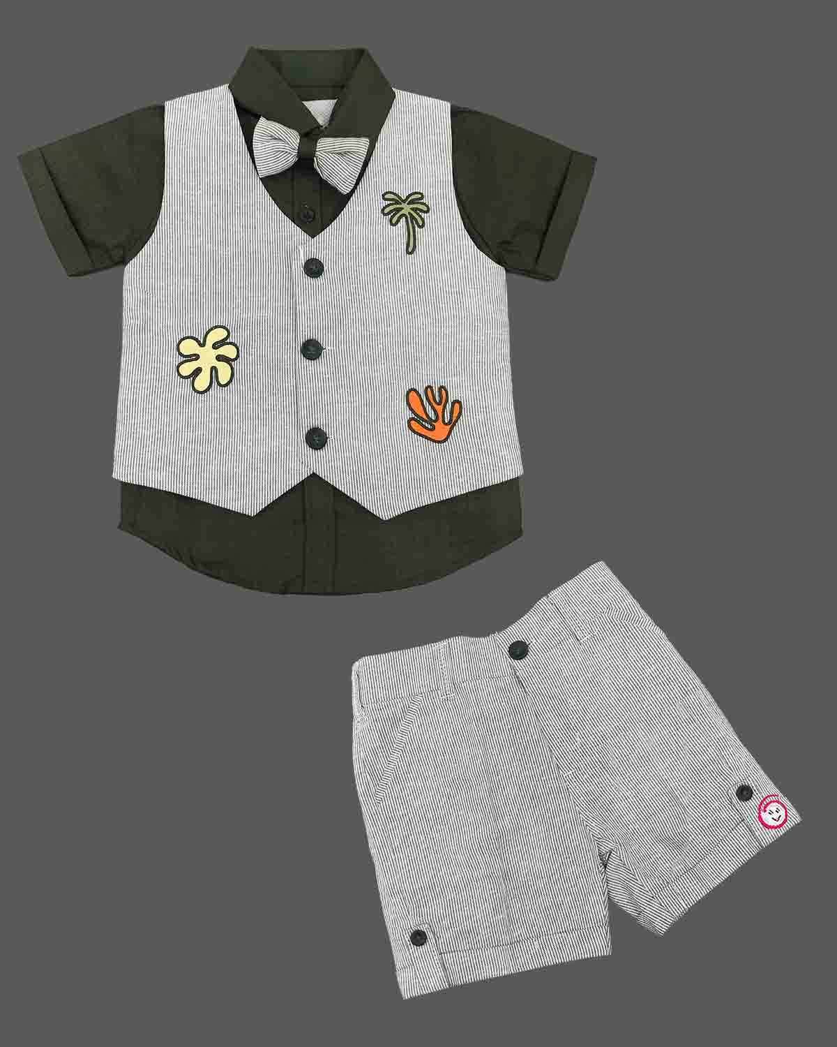 kids waistcoat set