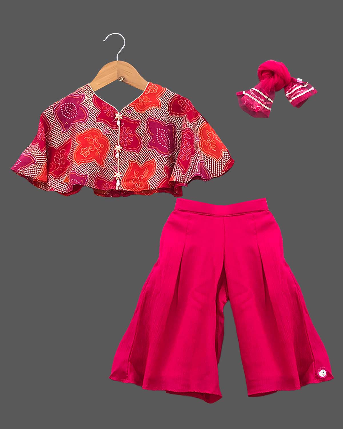 palazzo dress with top