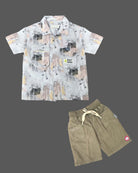 kids top and shorts