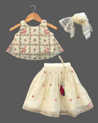 lehenga with crop top for wedding