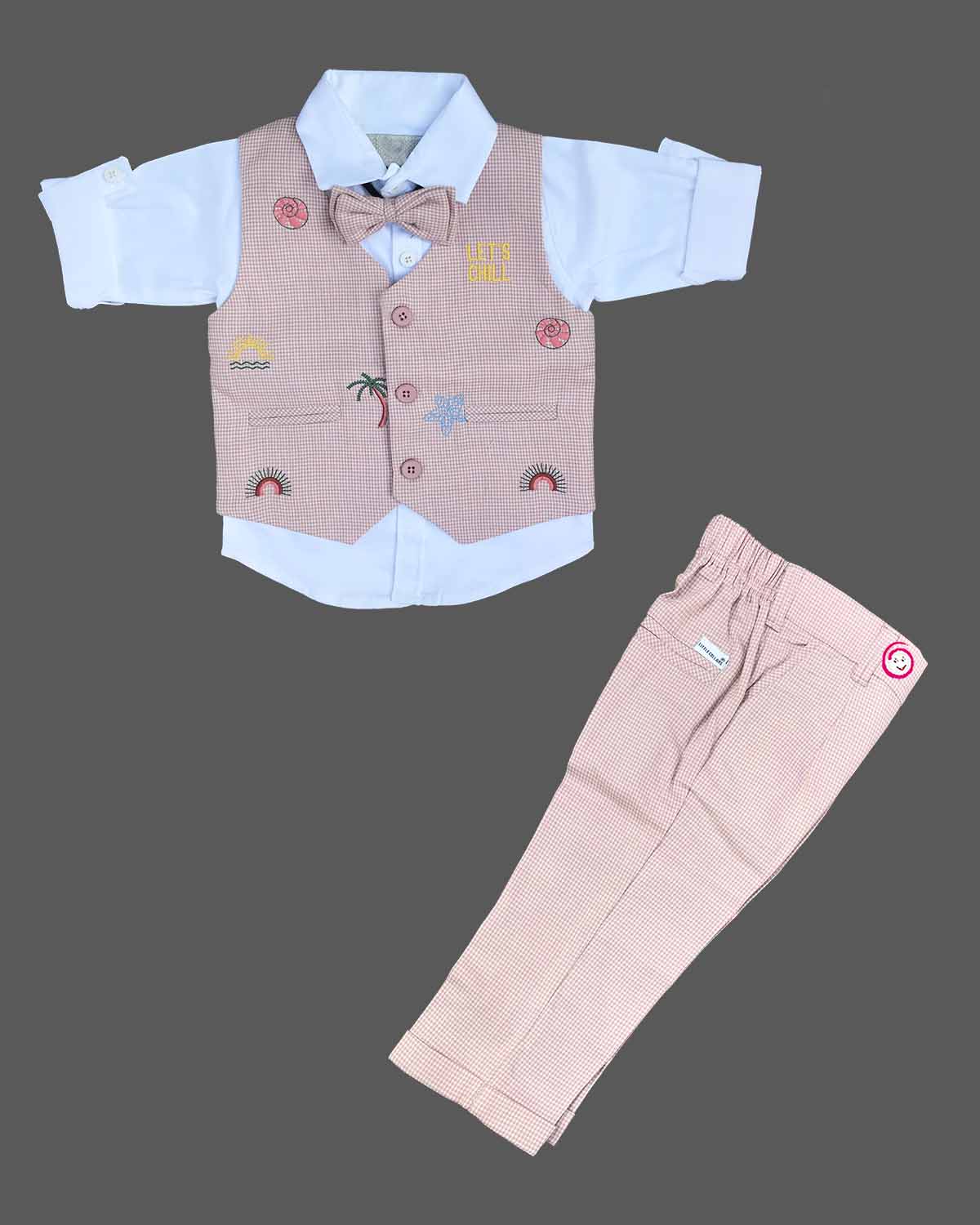 Boys Waistcoat Set