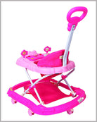 1st Step Musical Walker With Parent Rod - Pink