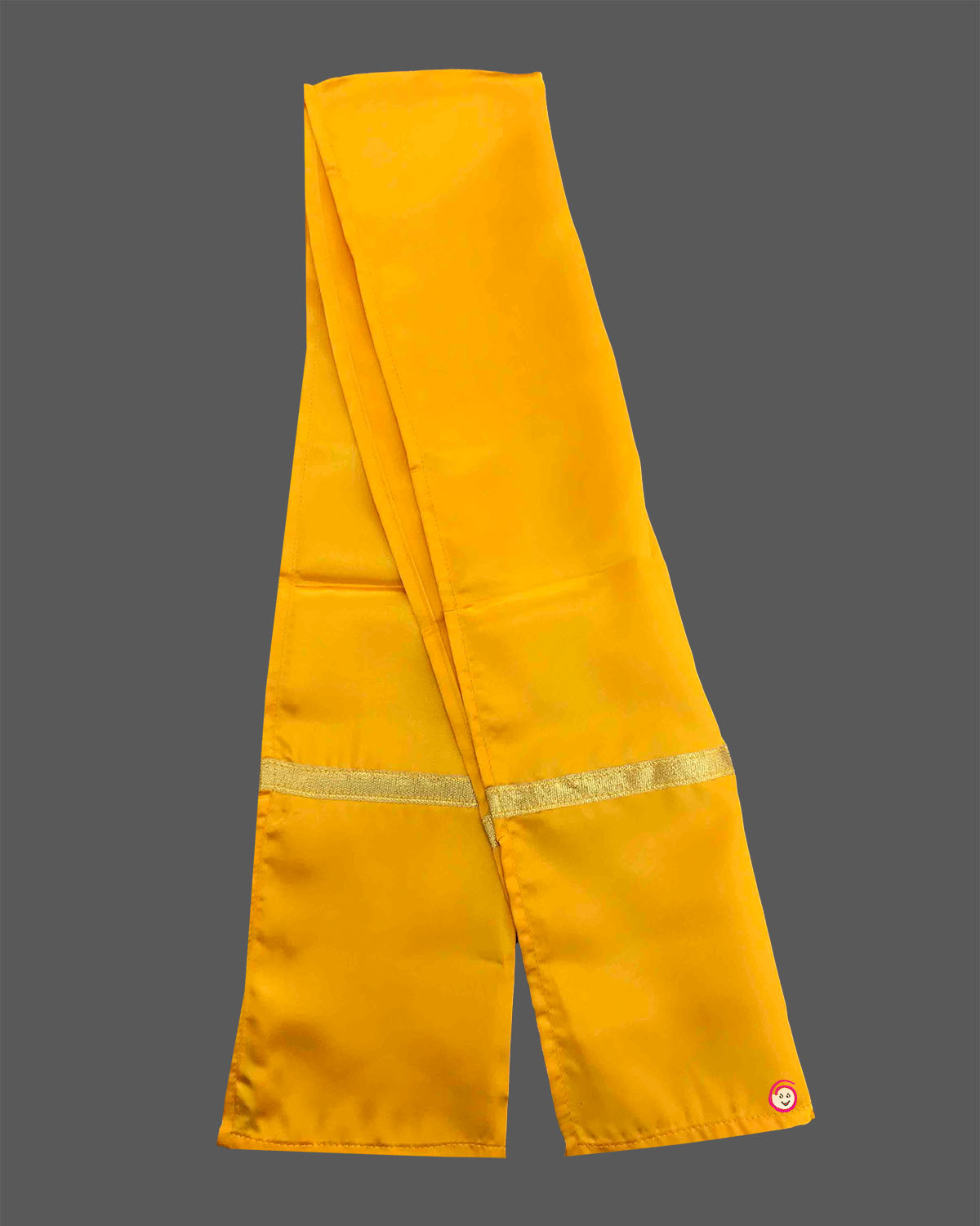 Toddler Krishna costume set with dhoti stole mukut feather flute and jewelry for Janmashtami