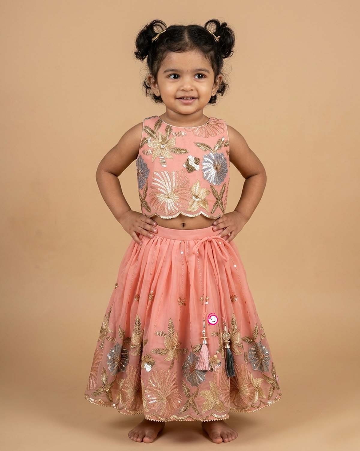 lehenga with short top