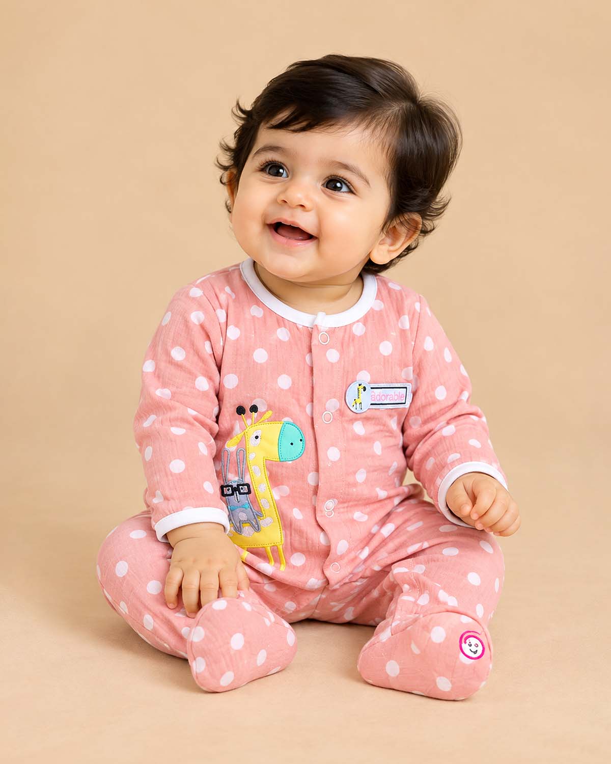 Newborn cotton footed romper baby clothes for dress for infant bedtime