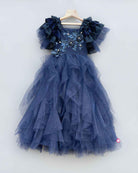 Girls embellished party gown