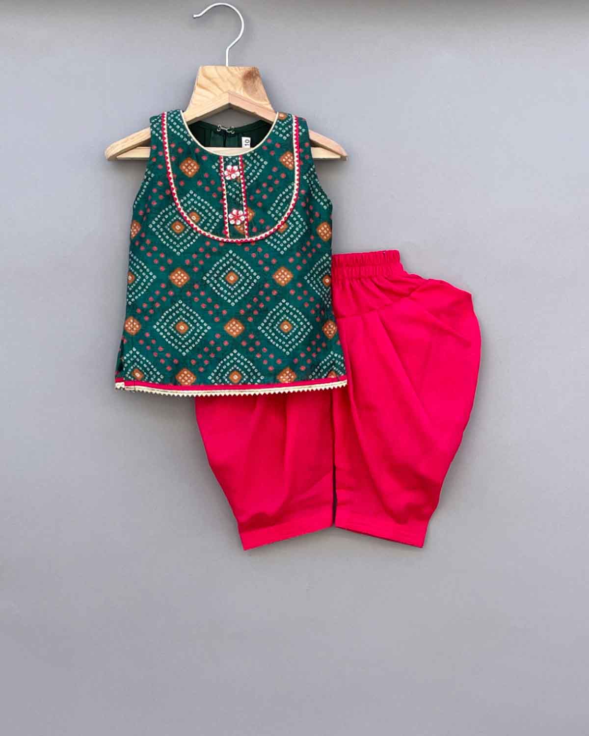Girls top with patiala